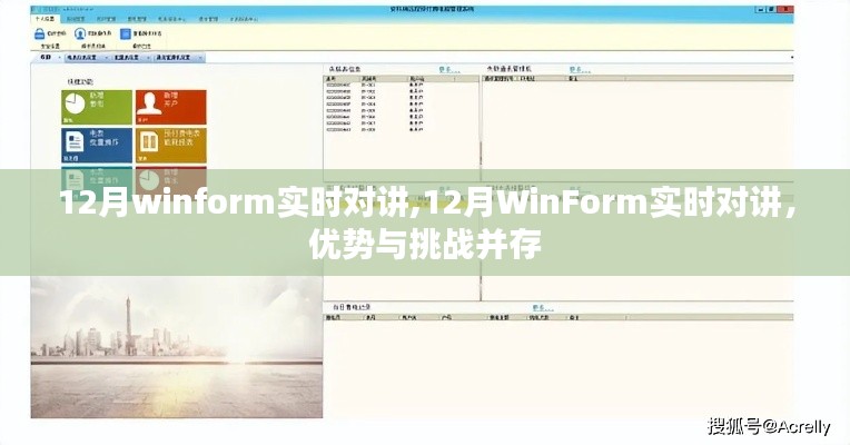 12月WinForm实时对讲，优势与挑战并存