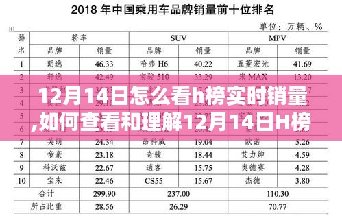 12月14日H榜实时销量解析，初学者与进阶用户指南