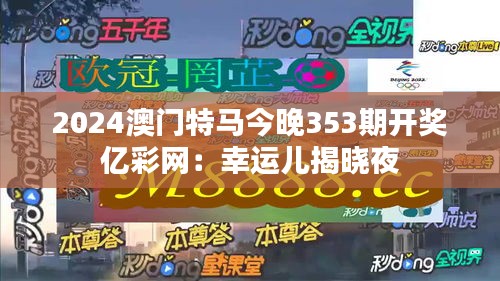 2024澳门特马今晚353期开奖亿彩网：幸运儿揭晓夜