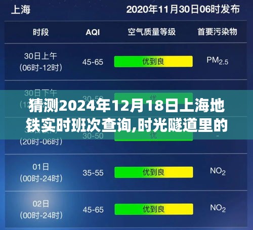 时光隧道里的温情，上海地铁实时班次查询与我们的故事（2024年预测）