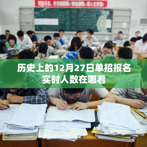 历史中的单招报名动态，实时人数查询指南