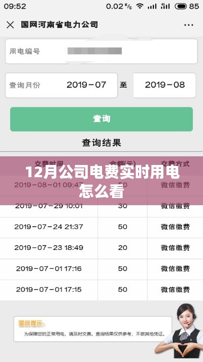 公司电费实时查看指南，12月用电监控全攻略