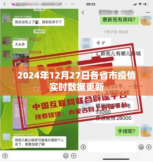 2024年12月27日全国各省市疫情实时更新数据概况