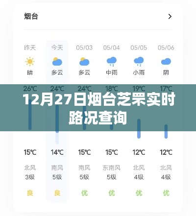 烟台芝罘区实时路况查询（12月27日）