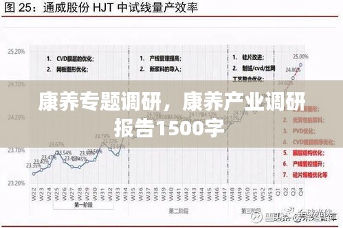 康养专题调研，康养产业调研报告1500字 