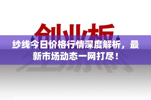 纱线今日价格行情深度解析，最新市场动态一网打尽！