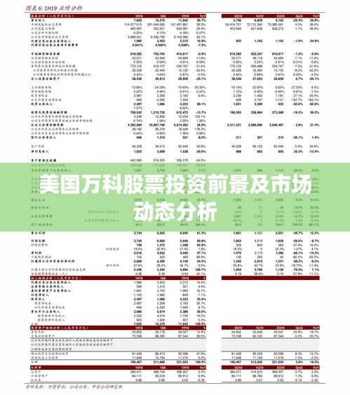 美国万科股票投资前景及市场动态分析