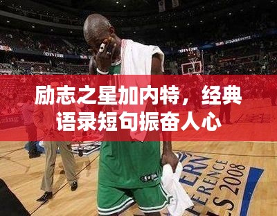 励志之星加内特，经典语录短句振奋人心