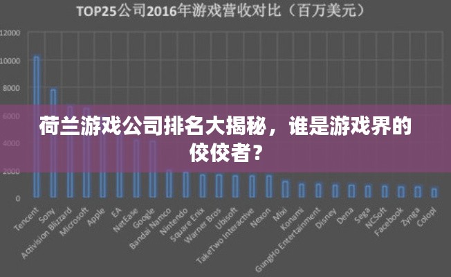 荷兰游戏公司排名大揭秘，谁是游戏界的佼佼者？