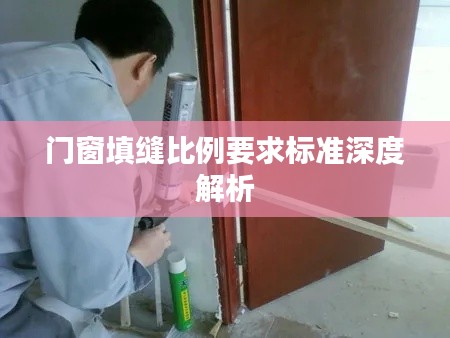 门窗填缝比例要求标准深度解析